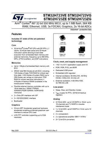  Datasheet Preview Page 1