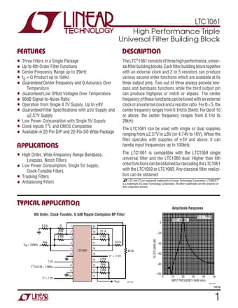  Datasheet Preview Page 1