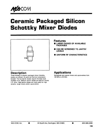  Datasheet Preview Page 1