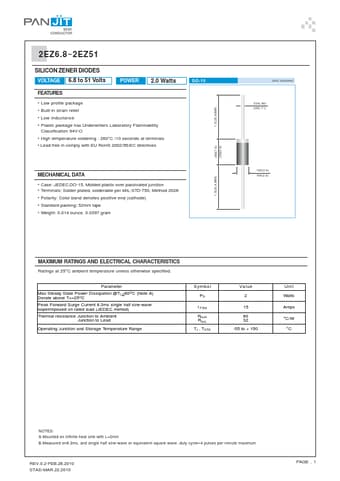  Datasheet Preview Page 1