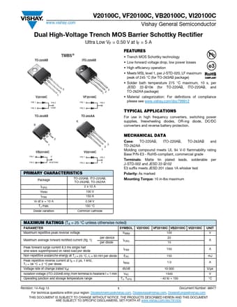  Datasheet Preview Page 1