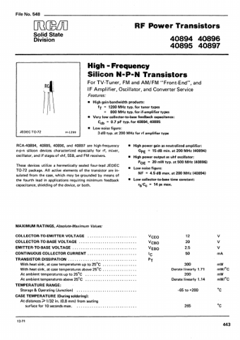  Datasheet Preview Page 1