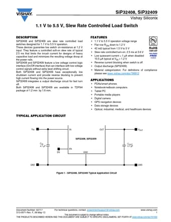  Datasheet Preview Page 1