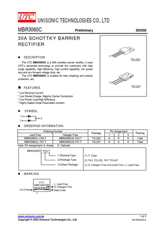  Datasheet Preview Page 1