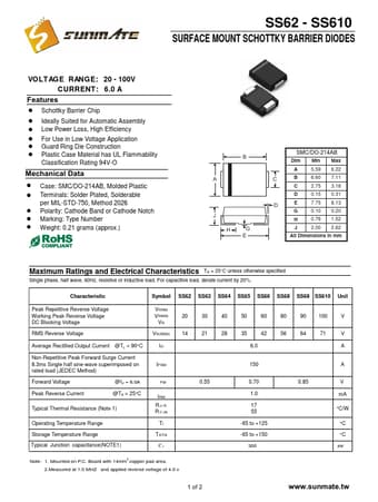  Datasheet Preview Page 1
