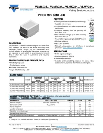  Datasheet Preview Page 1
