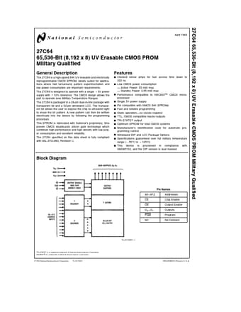  Datasheet Preview Page 1