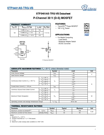  Datasheet Preview Page 1