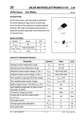  Datasheet Preview Page 1