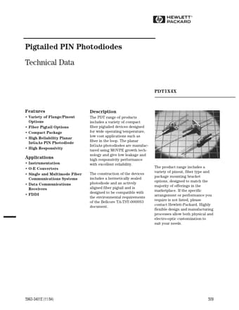  Datasheet Preview Page 1