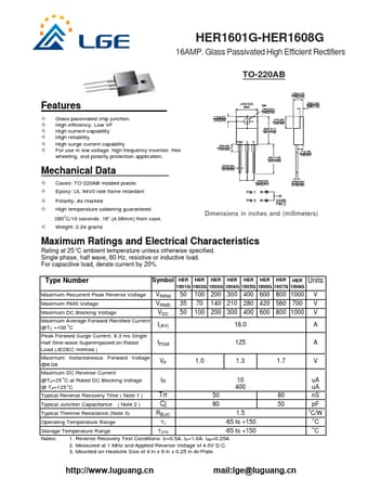  Datasheet Preview Page 1