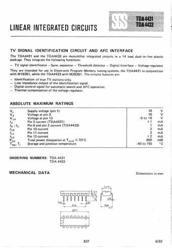  Datasheet Preview Page 1