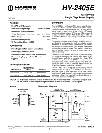  Datasheet Preview Page 1