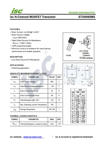  Datasheet Preview Page 1
