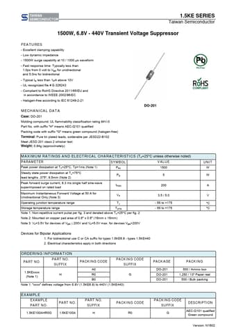  Datasheet Preview Page 1