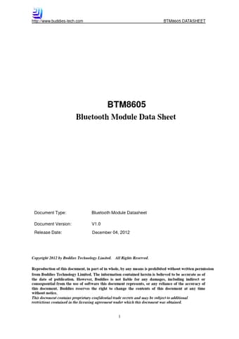 Datasheet Preview Page 1