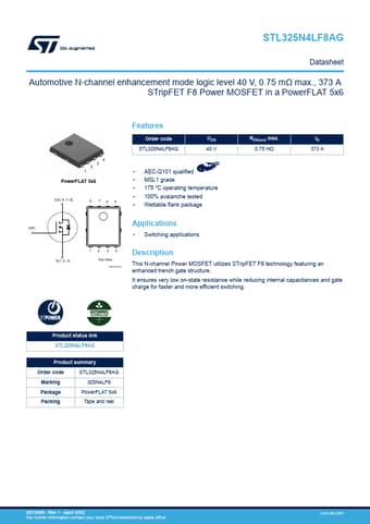  Datasheet Preview Page 1