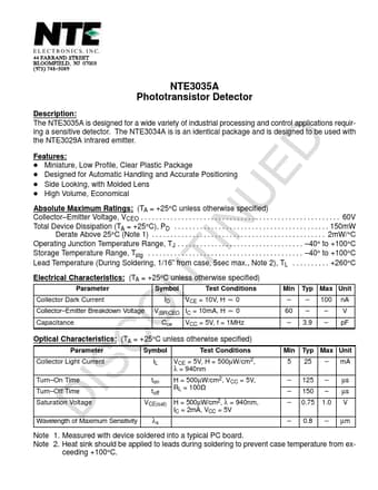  Datasheet Preview Page 1