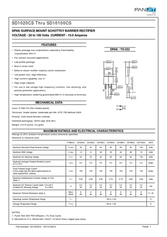  Datasheet Preview Page 1