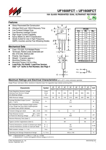  Datasheet Preview Page 1