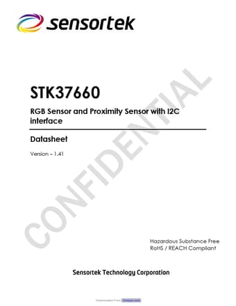  Datasheet Preview Page 1