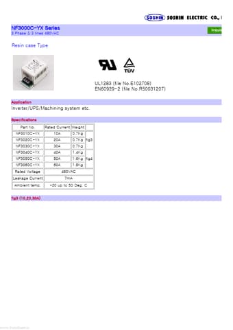  Datasheet Preview Page 1
