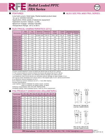  Datasheet Preview Page 1
