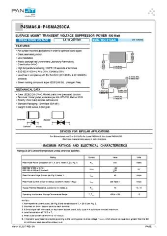  Datasheet Preview Page 1