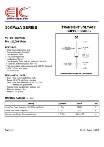  Datasheet Preview Page 1