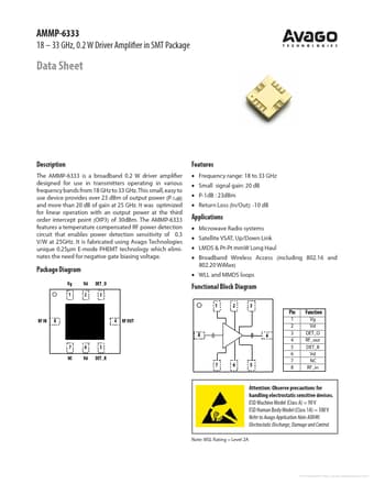  Datasheet Preview Page 1