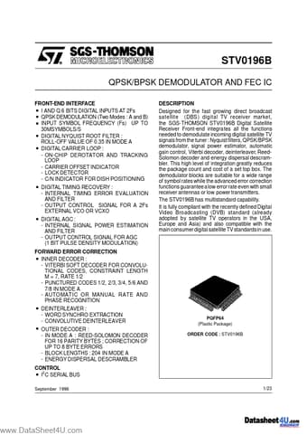  Datasheet Preview Page 1