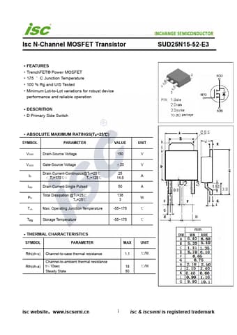  Datasheet Preview Page 1