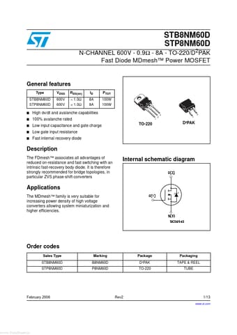  Datasheet Preview Page 1