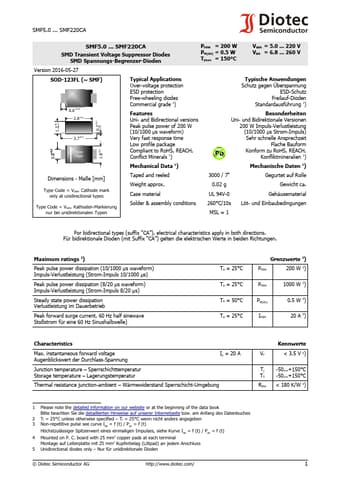  Datasheet Preview Page 1