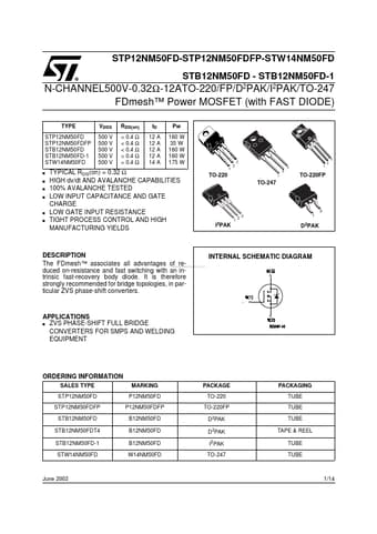  Datasheet Preview Page 1