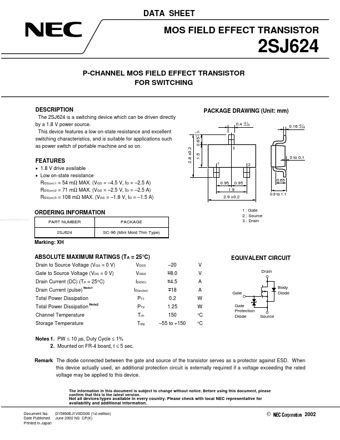  Datasheet Preview Page 1