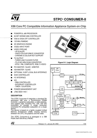  Datasheet Preview Page 1