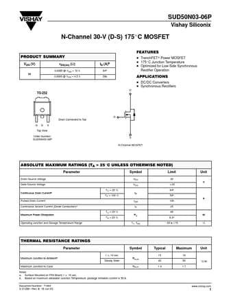  Datasheet Preview Page 1