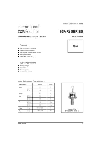  Datasheet Preview Page 1
