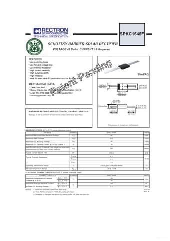  Datasheet Preview Page 1