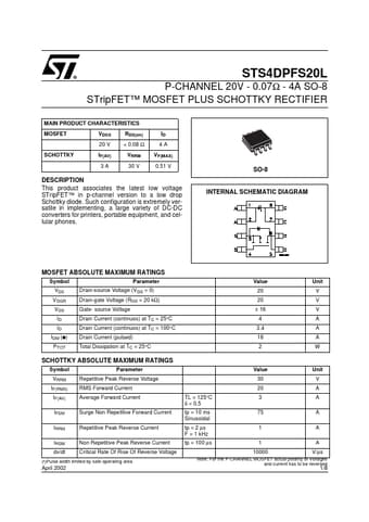  Datasheet Preview Page 1