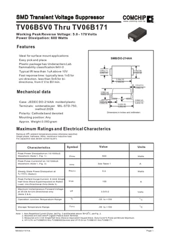  Datasheet Preview Page 1