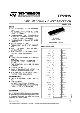  Datasheet Preview Page 1
