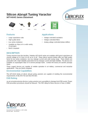  Datasheet Preview Page 1