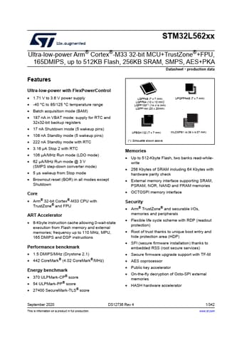  Datasheet Preview Page 1