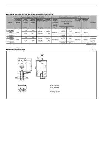  Datasheet Preview Page 1