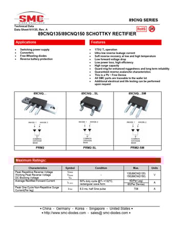  Datasheet Preview Page 1