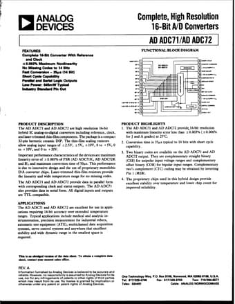  Datasheet Preview Page 1