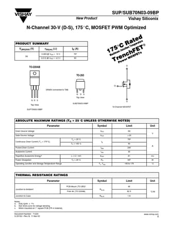  Datasheet Preview Page 1