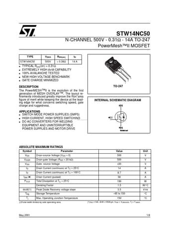  Datasheet Preview Page 1